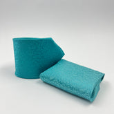 ARTIC BLUE SELF PRINTED TIE & POCKET SQUARE SET